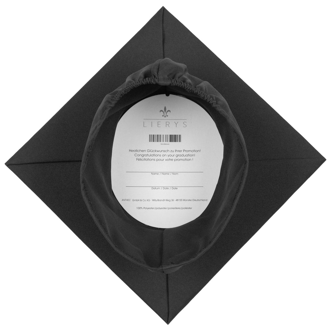 Flexible Graduation Hat by Lierys - JJ Hat Center ®