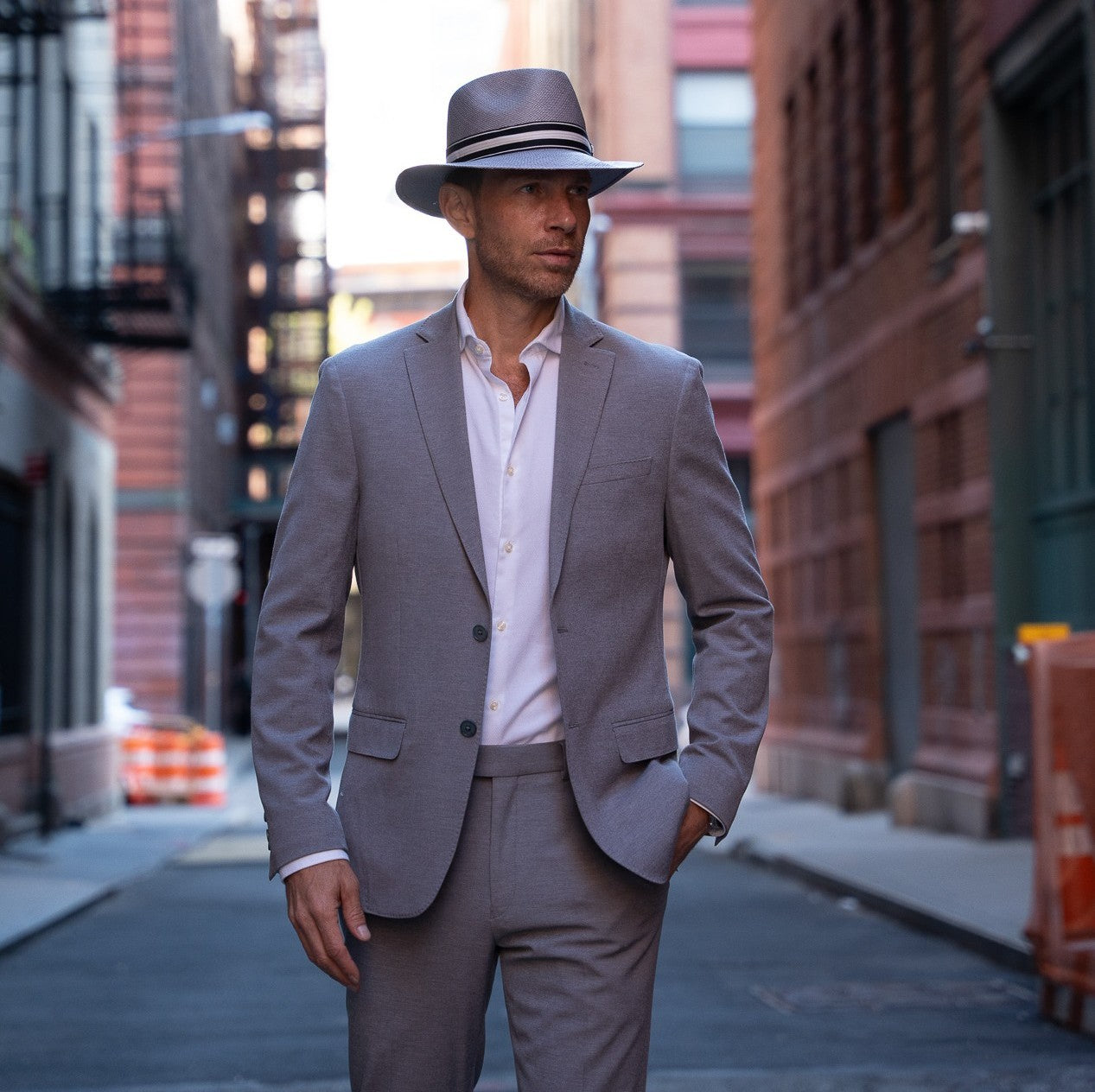 値下げ/J.J Hat Center/中折れ/ハット/チャコールグレー JJ Hat Center ® New York's Oldest Hat Store